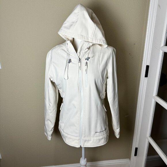 FREE COUNTRY All Weather Hooded Zip Up Jacket Coat Hoodie Size Medium - Picture 2 of 10